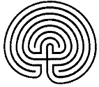 Classic seven-path labyrinth geometric seed