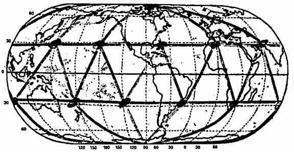 Ivan Sanderson's twelve electromagnetic aberration zones