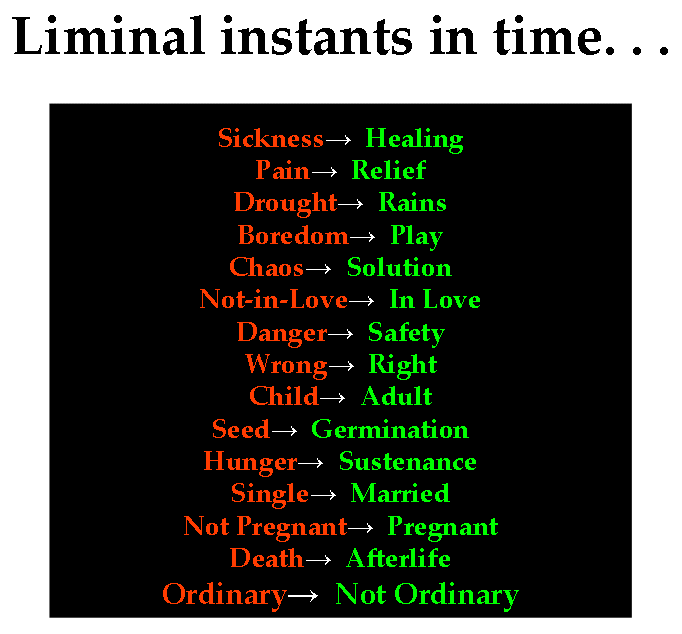 Slide 5 — Liminal threshold and punctuated equilibrium