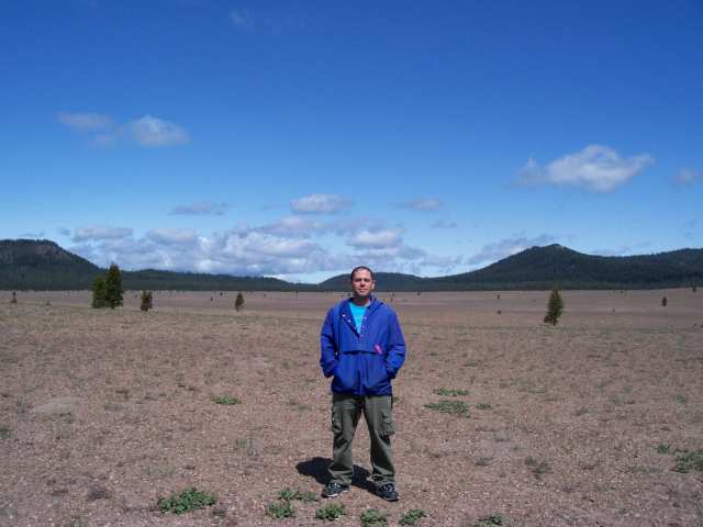 High desert landscape east of Crater Lake