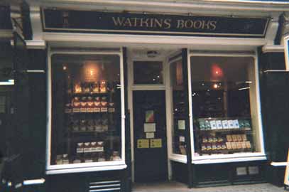 Watkins Metaphysical Books store